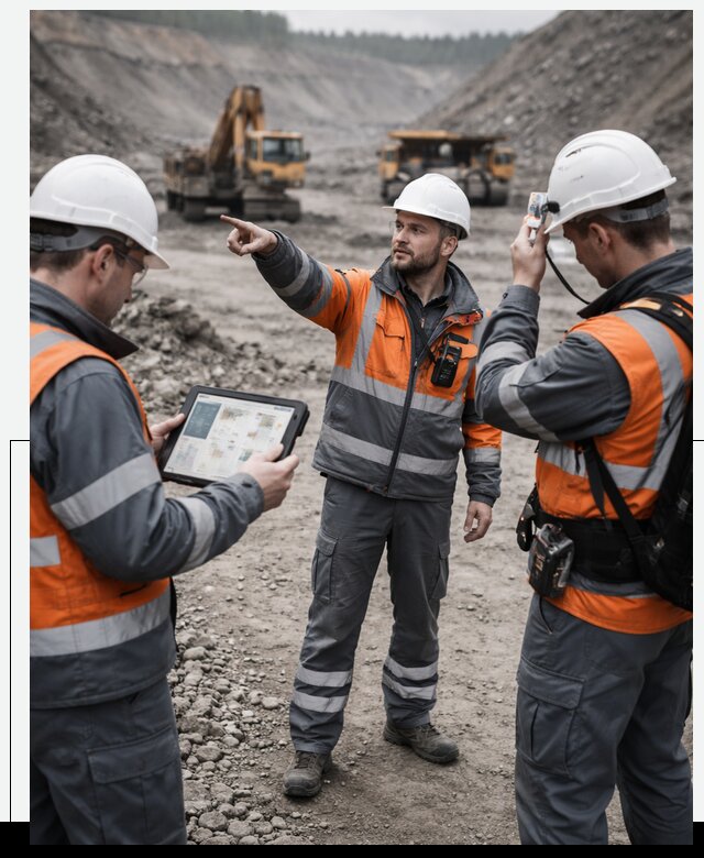 Система контроля персонала для горнодобывающей отрасли в Орле