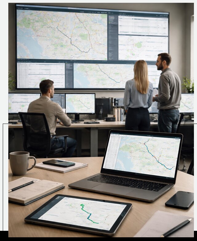 Трекинг грузов и Fleet Management, мониторинг автопарка в Орле