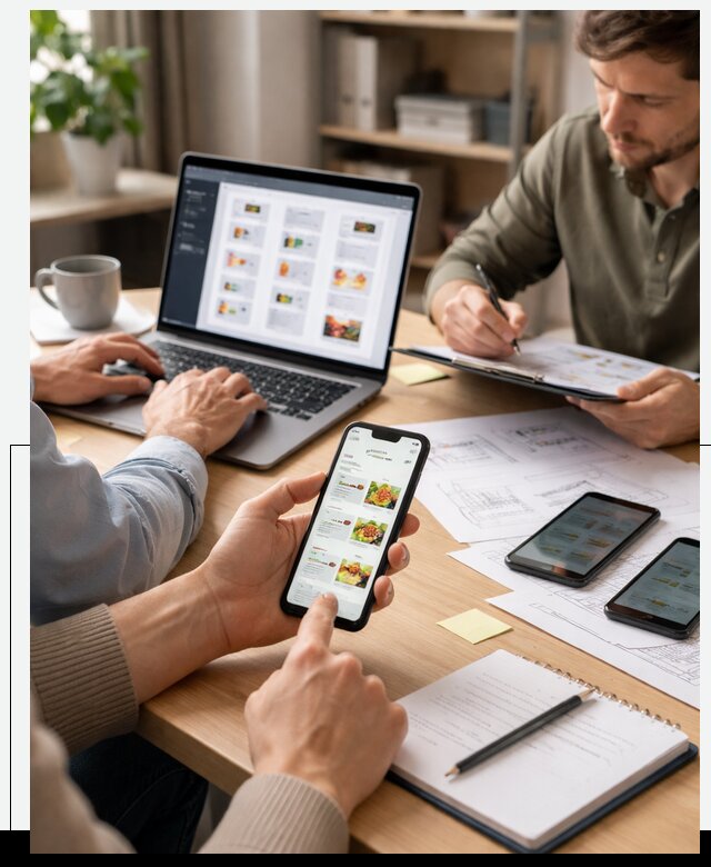 Разработка мобильного приложения торговой сети в Орле