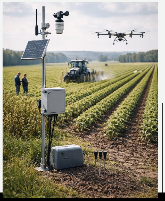 Разработка IoT мониторинга полей в Орле от 8605 р. | АвикейОрл